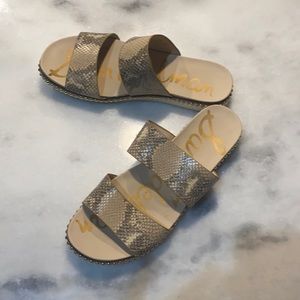 Sam Edelman snakeskin Sandals
